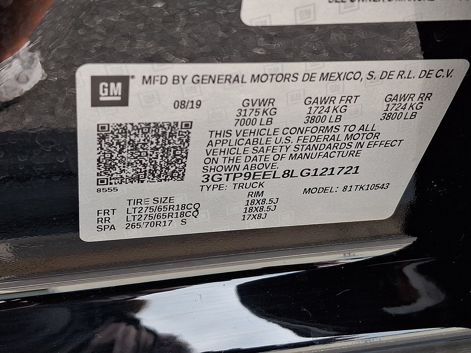2020 GMC Sierra 1500 AT4