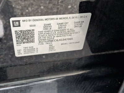 2018 GMC Sierra 1500 SLT