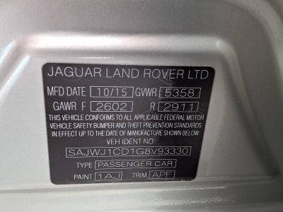 2016 Jaguar XJ R-Sport