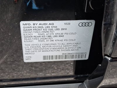 2024 Audi SQ5 Sportback Prestige