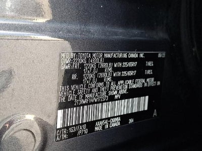 2023 Toyota RAV4 Hybrid XLE AWD (Natl)