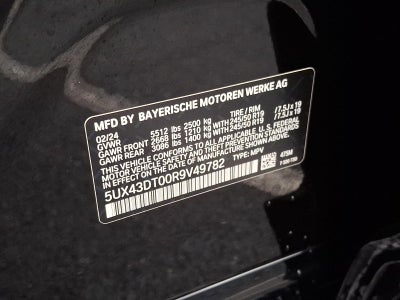 2024 BMW X4 M40i Sports Activity Coupe