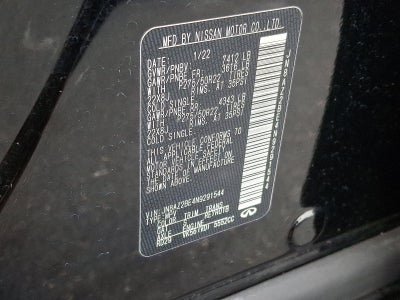 2022 INFINITI QX80 SENSORY AWD