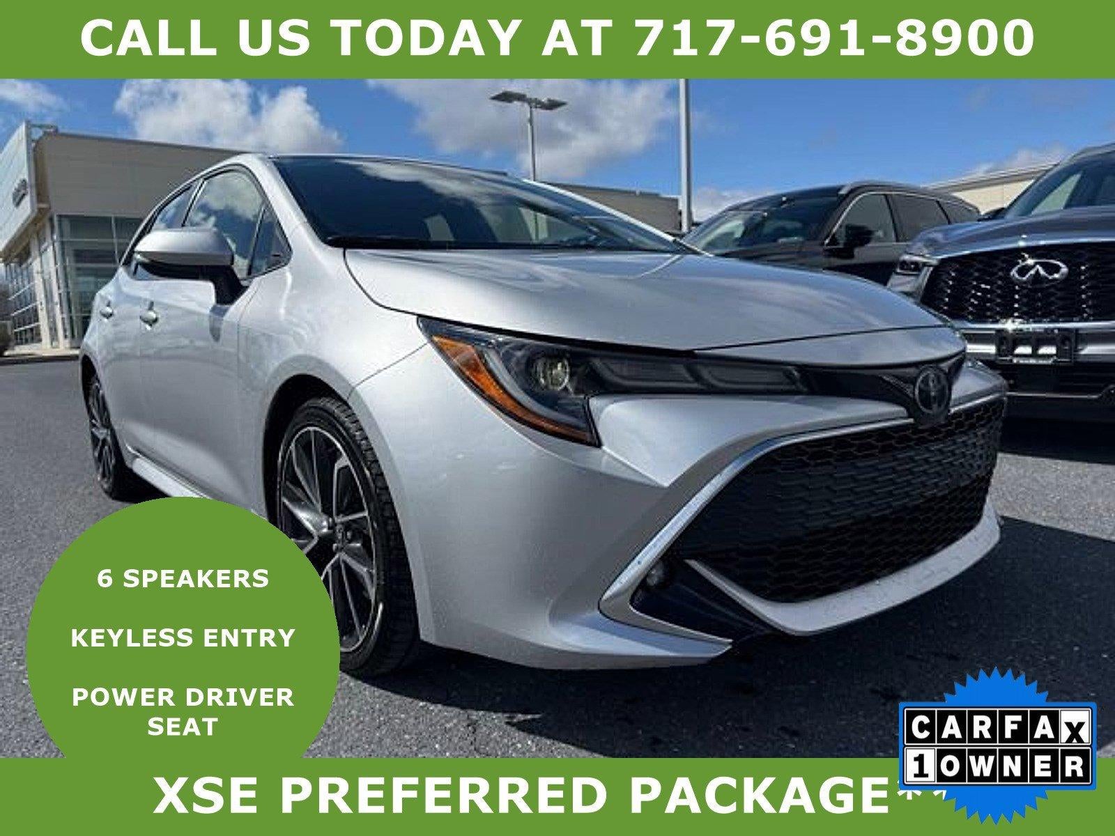 2020 Toyota Corolla Hatchback XSE CVT (Natl)