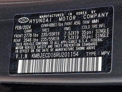 2024 Hyundai TUCSON Hybrid Limited AWD