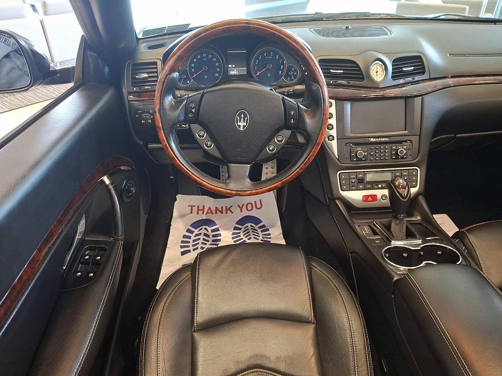 2012 Maserati GranTurismo Convertible 2dr Conv GranTurismo Sport