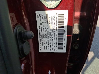 2013 Honda Civic Sedan EX-L Automatic