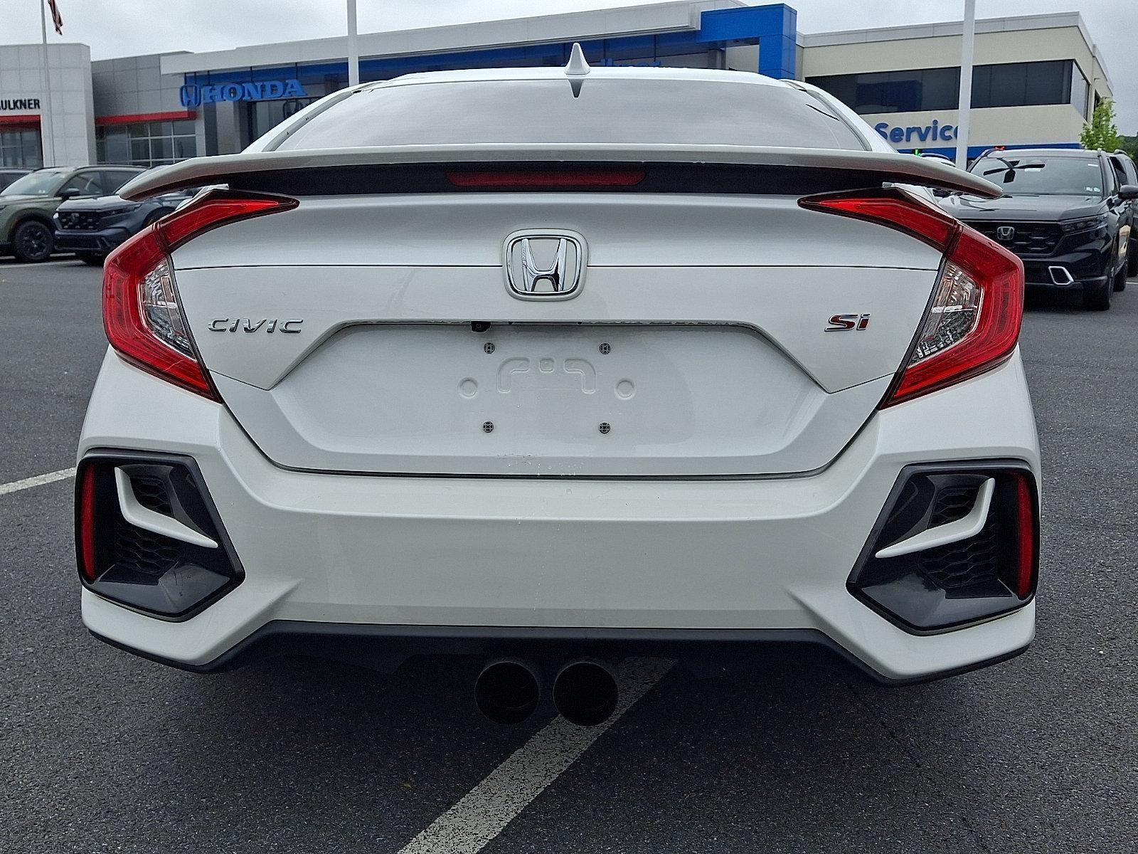 2020 Honda Civic Si Sedan Manual