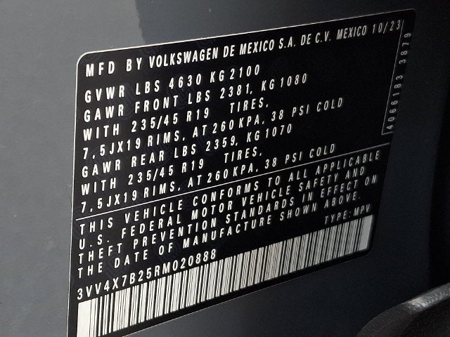 2024 Volkswagen Taos 1.5T SEL