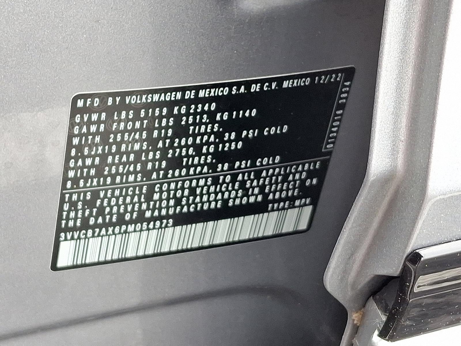 2023 Volkswagen Tiguan 2.0T SE R-Line Black FWD
