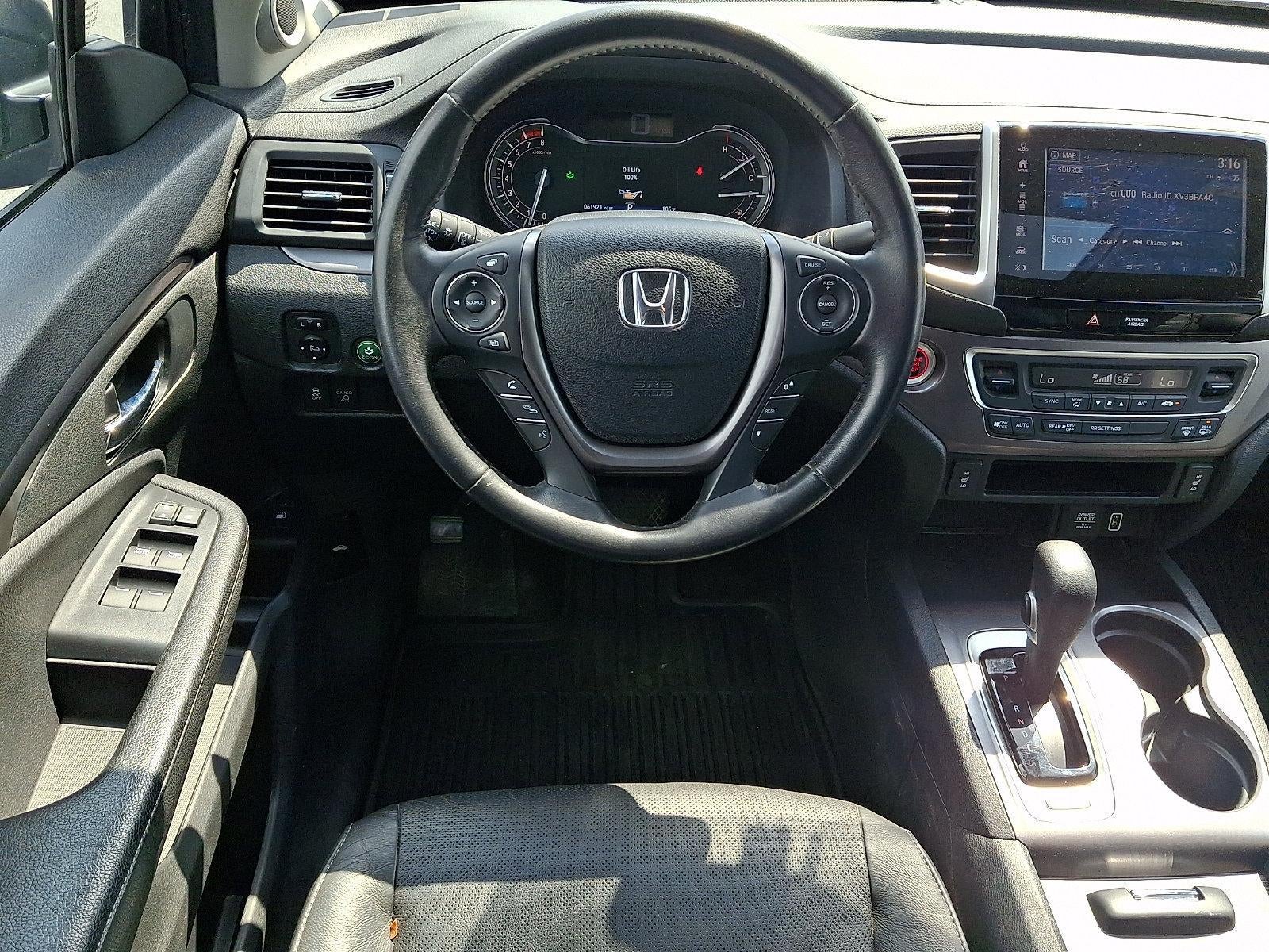 2019 Honda Ridgeline RTL-T AWD