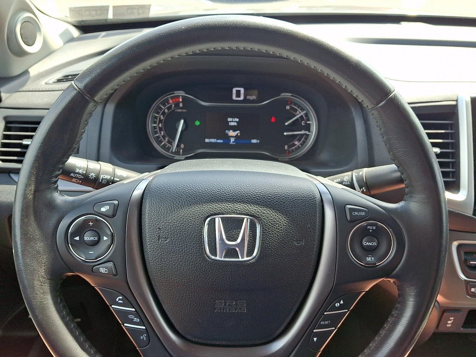 2019 Honda Ridgeline RTL-T AWD