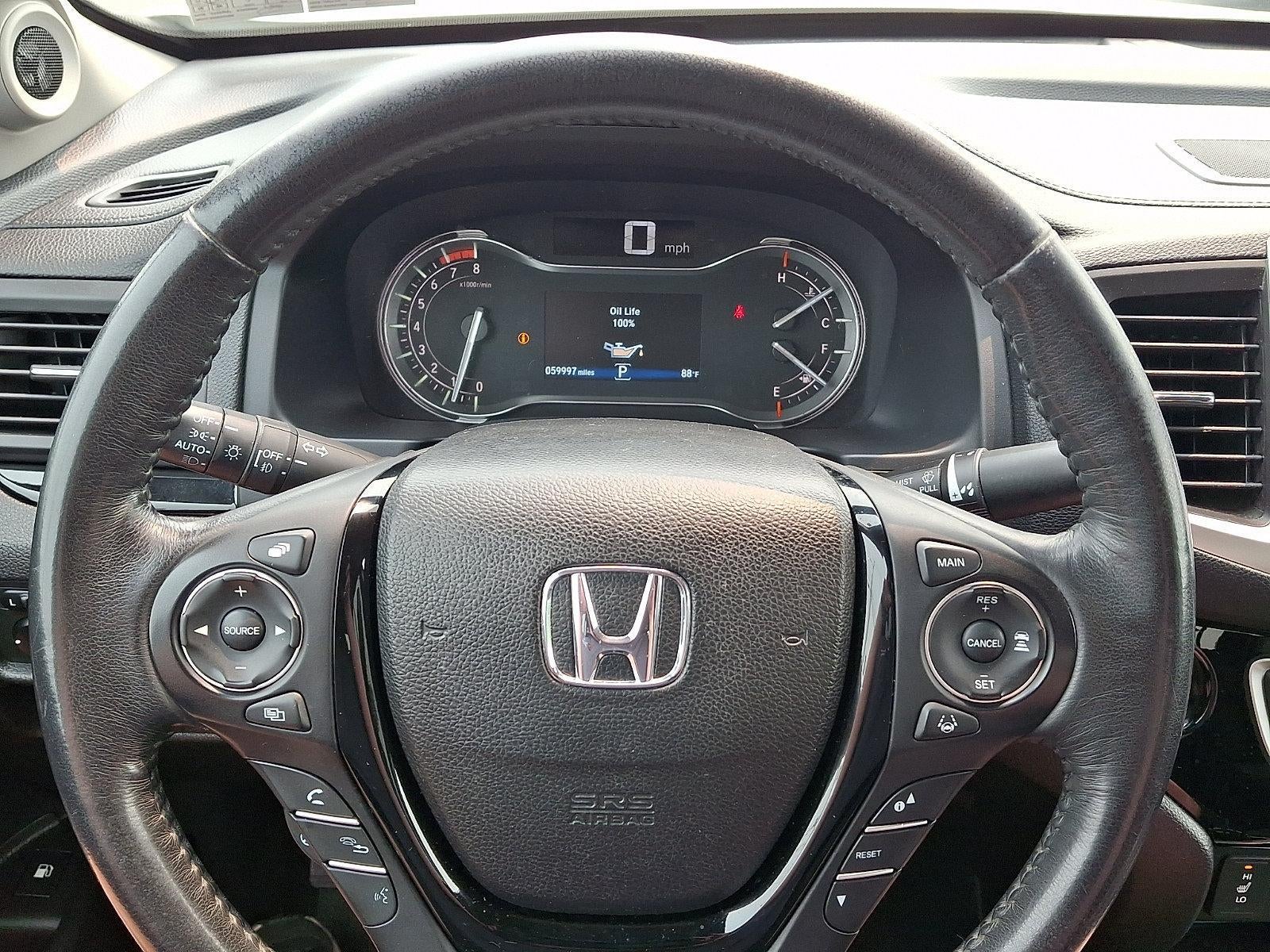 2018 Honda Ridgeline RTL-E AWD