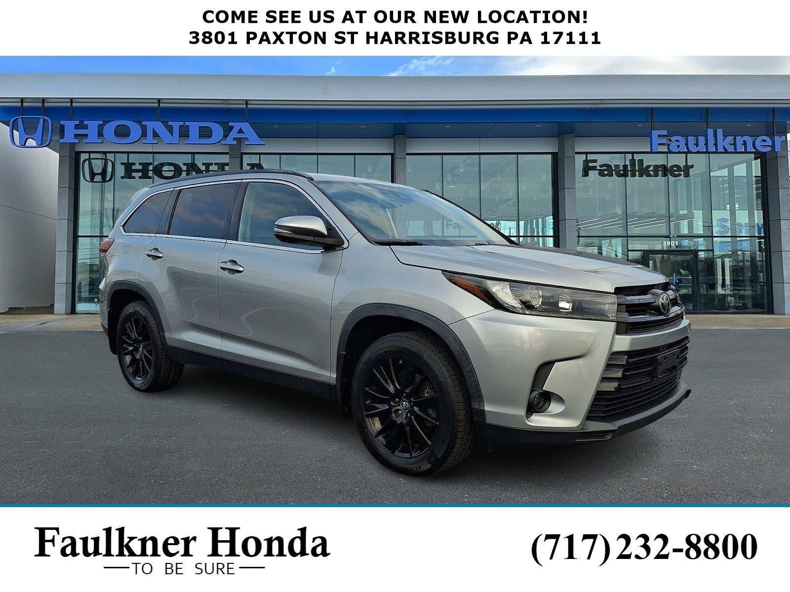 2019 Toyota Highlander SE V6 AWD (Natl)