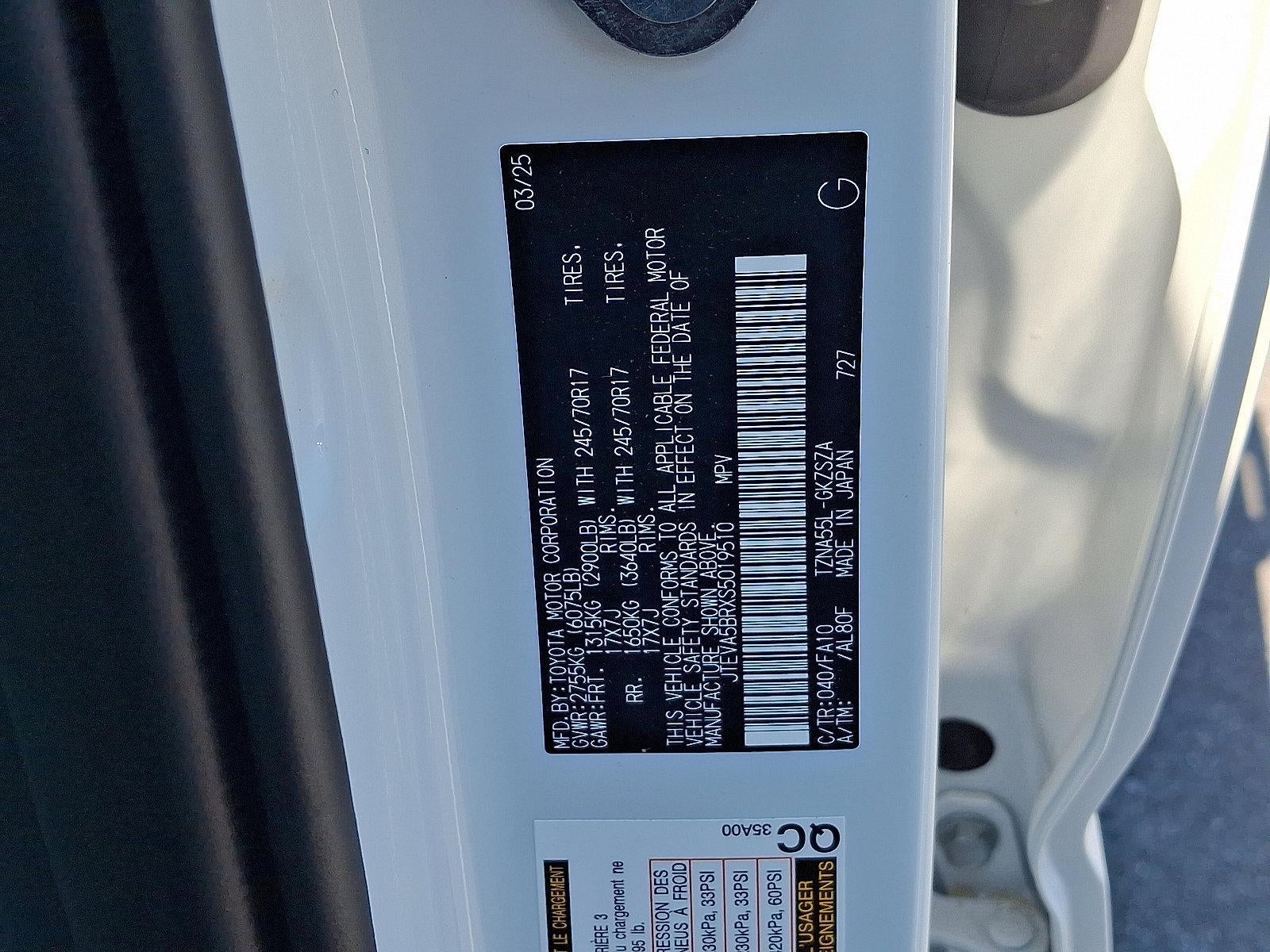 2025 Toyota 4Runner SR5 4WD (GS)