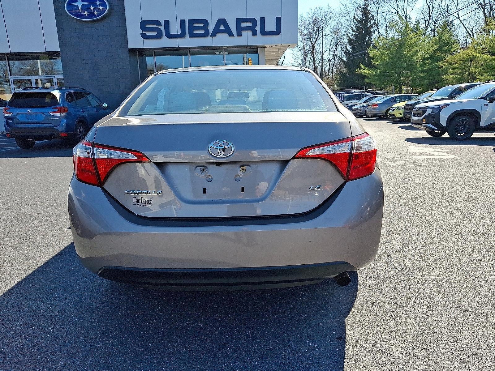 2014 Toyota Corolla 4dr Sdn CVT Auto LE (Natl)