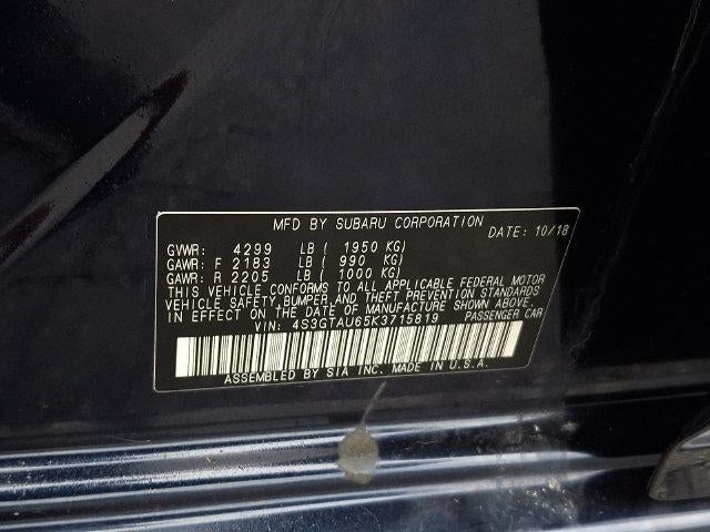 2019 Subaru Impreza 2.0i Limited 5-door CVT