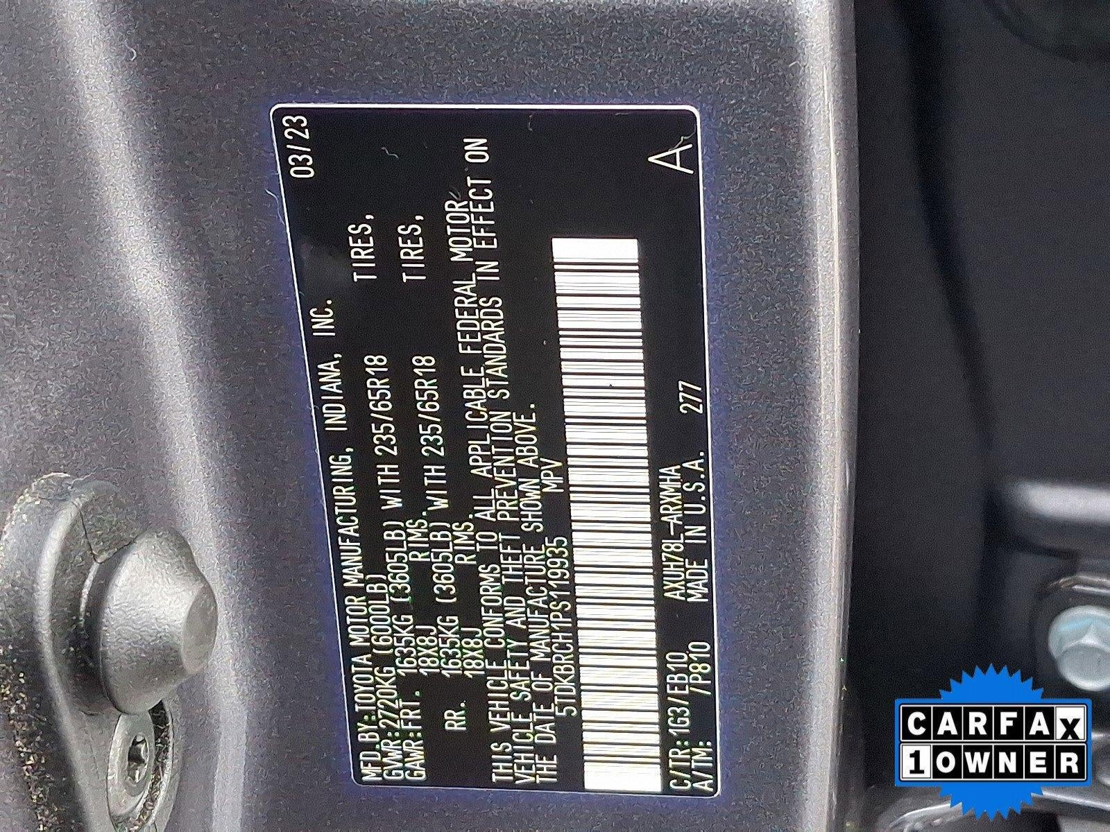 2023 Toyota Highlander Hybrid XLE AWD (Natl)