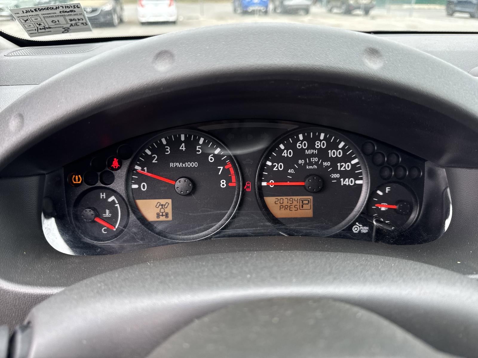 2020 Nissan Frontier King Cab 4x4 SV Auto