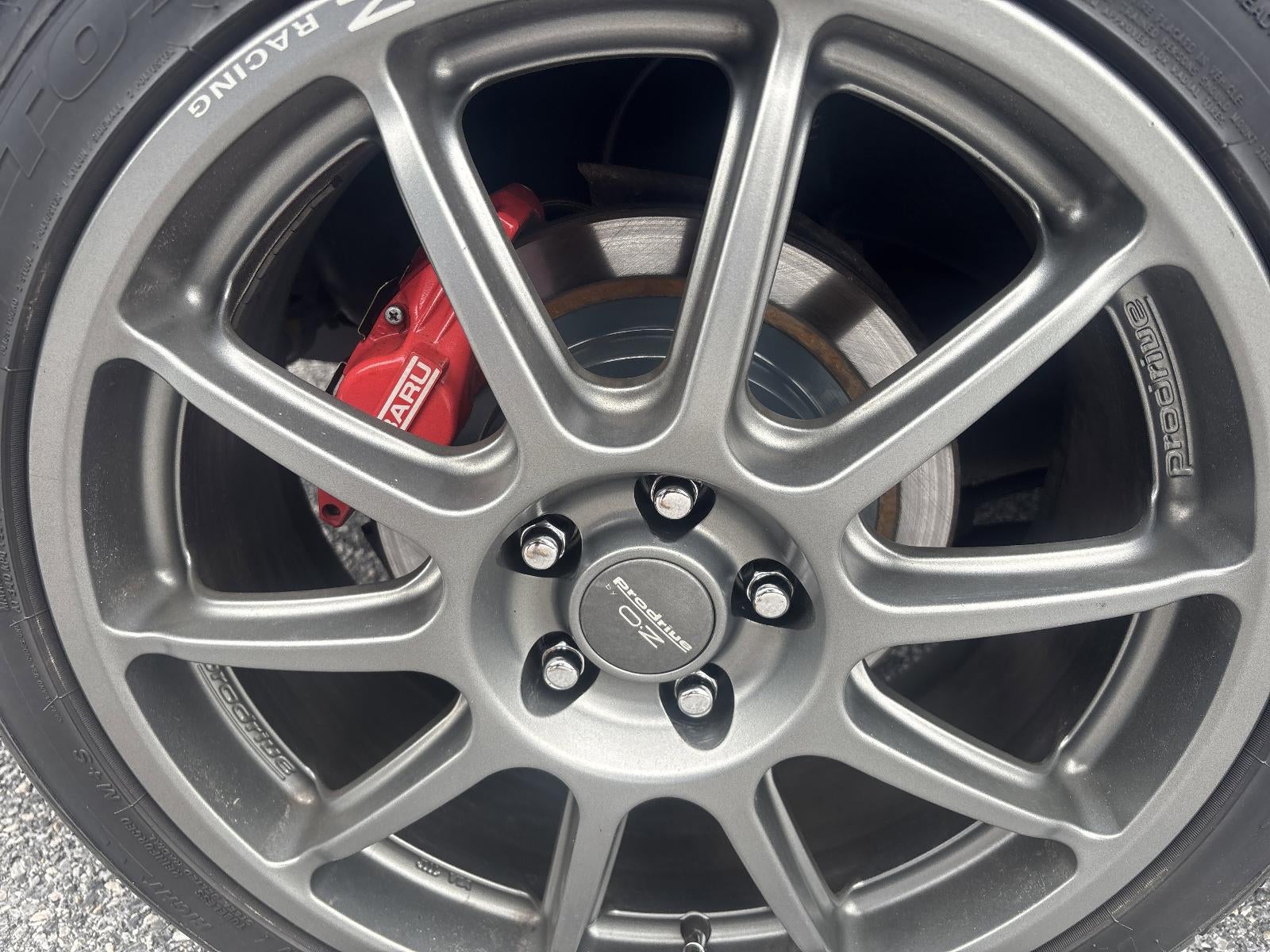 2002 Subaru Impreza Sedan WRX