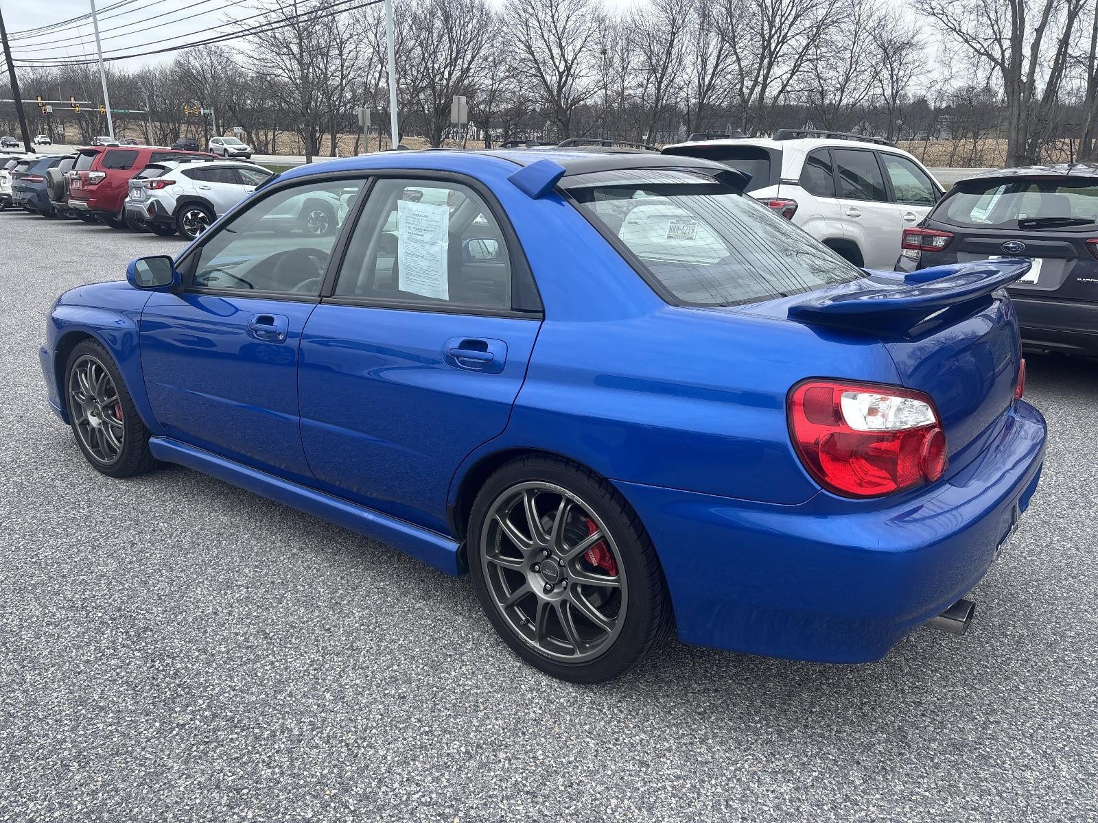 2002 Subaru Impreza Sedan WRX
