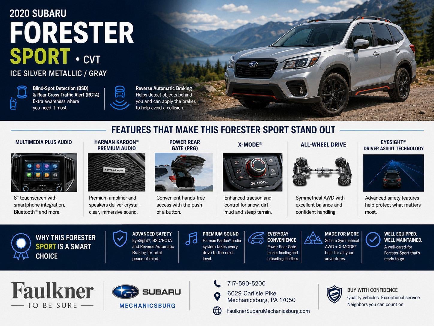 2020 Subaru Forester Sport CVT