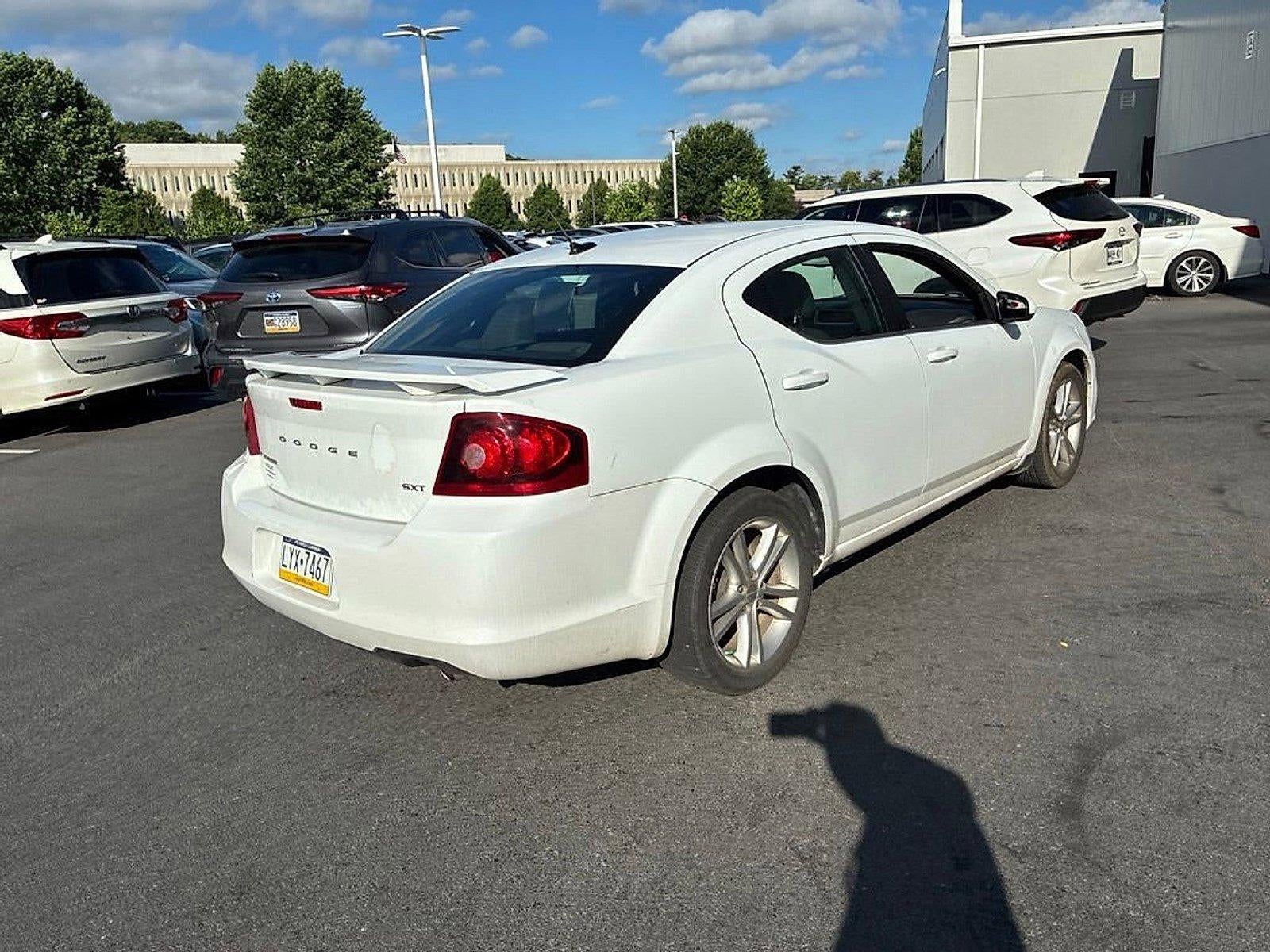 2012 Dodge Avenger 4dr Sdn SXT Plus