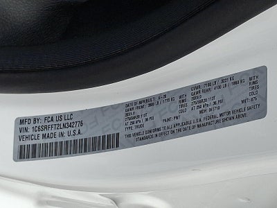 2020 RAM 1500 Big Horn 4x4 Crew Cab 5'7" Box