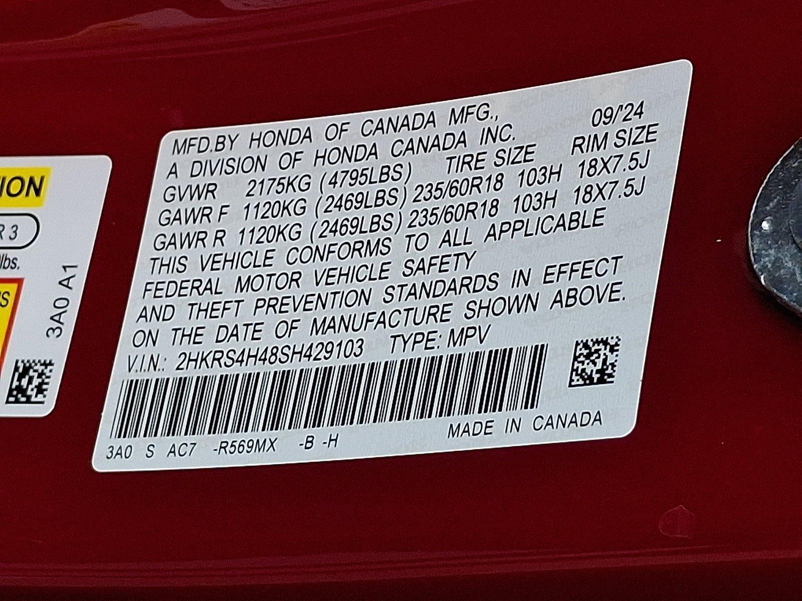 2025 Honda CR-V EX AWD