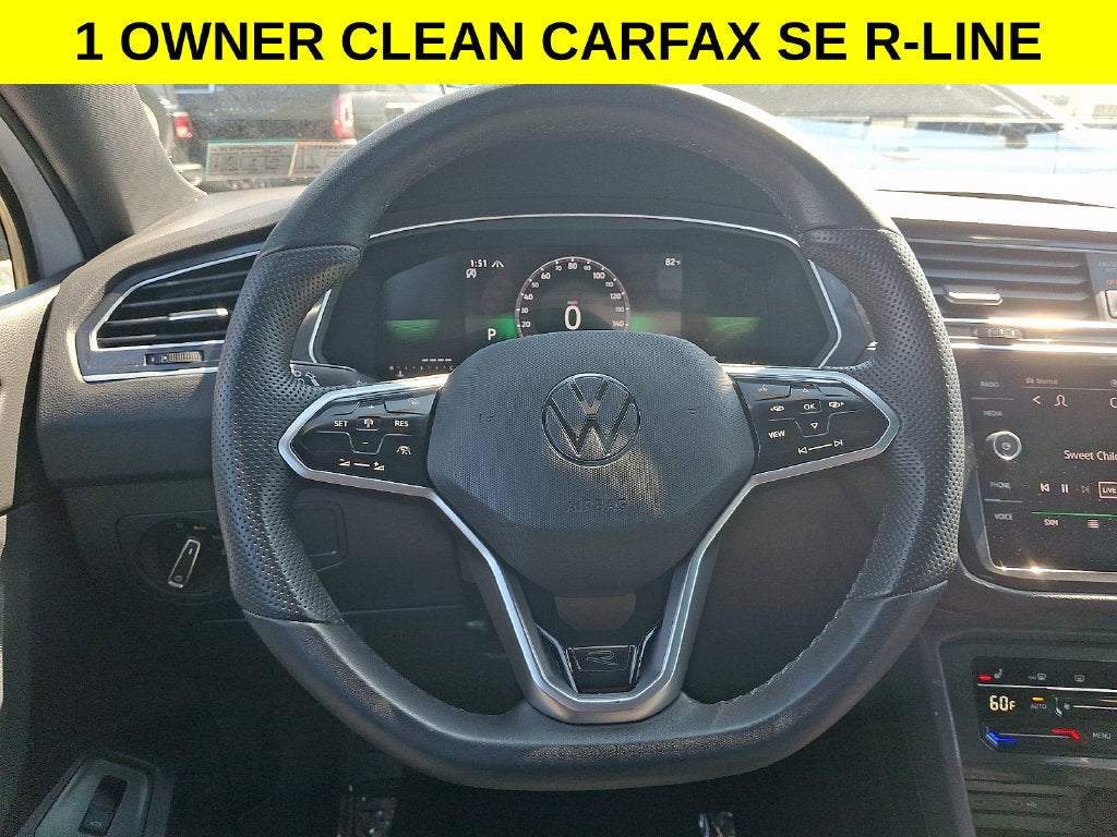 2024 Volkswagen Tiguan 2.0T SE R-Line Black