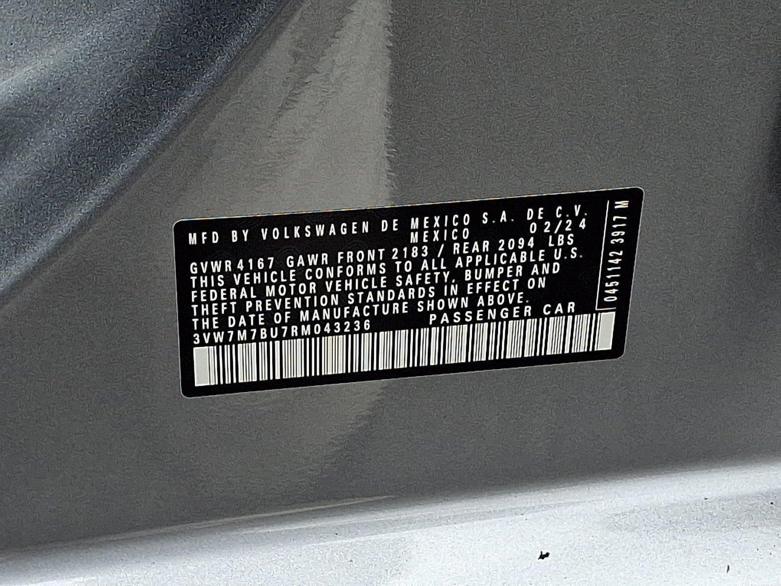 2024 Volkswagen Jetta SE Auto