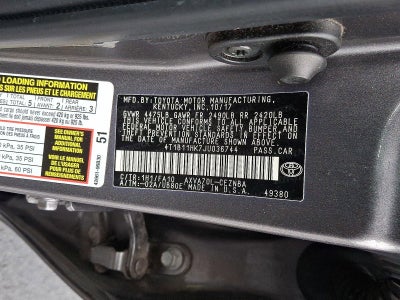 2018 Toyota Camry LE Auto (SE)