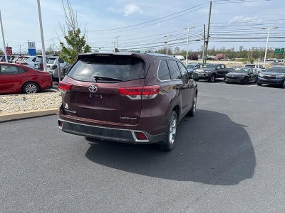 2018 Toyota Highlander Limited V6 AWD (Natl)