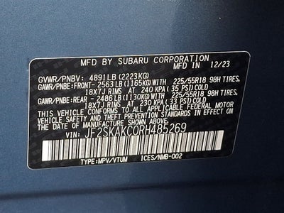 2024 Subaru Forester Limited AWD