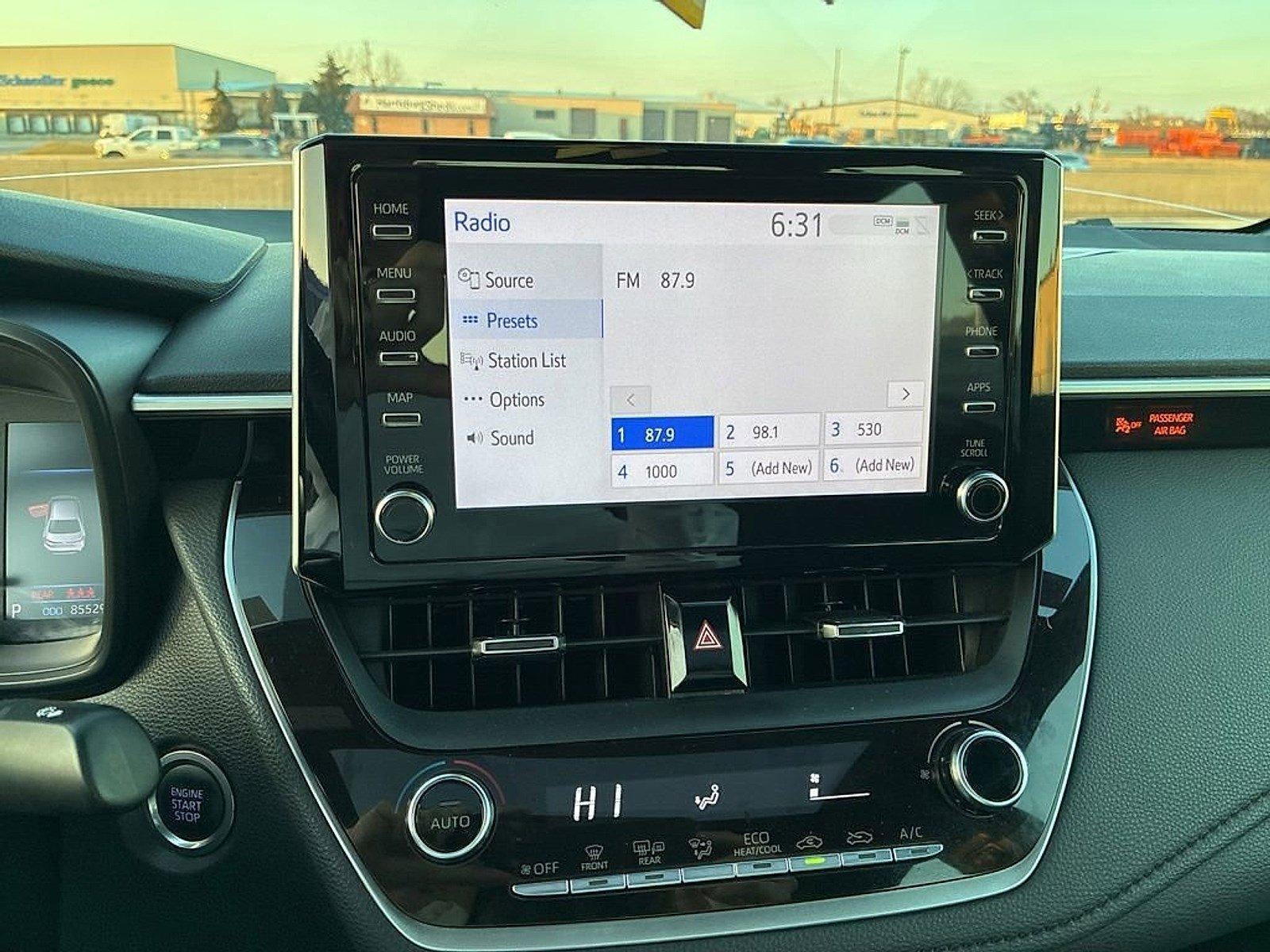 2020 Toyota Corolla SE CVT (Natl)