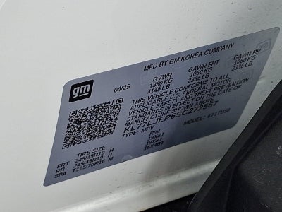 2025 Chevrolet Trax FWD 4dr 2RS