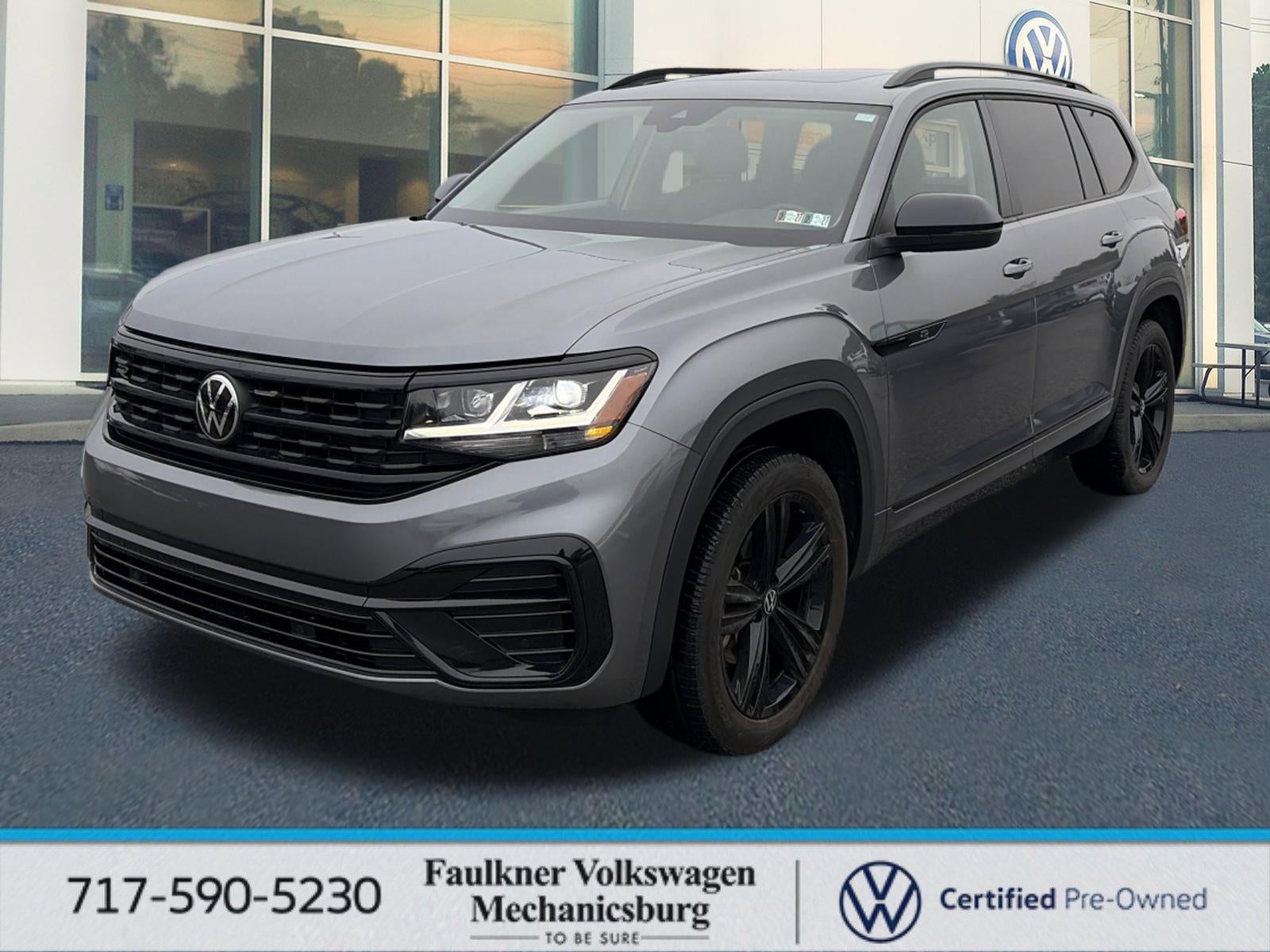 2023 Volkswagen Atlas 3.6L V6 SEL R-Line Black 4MOTION