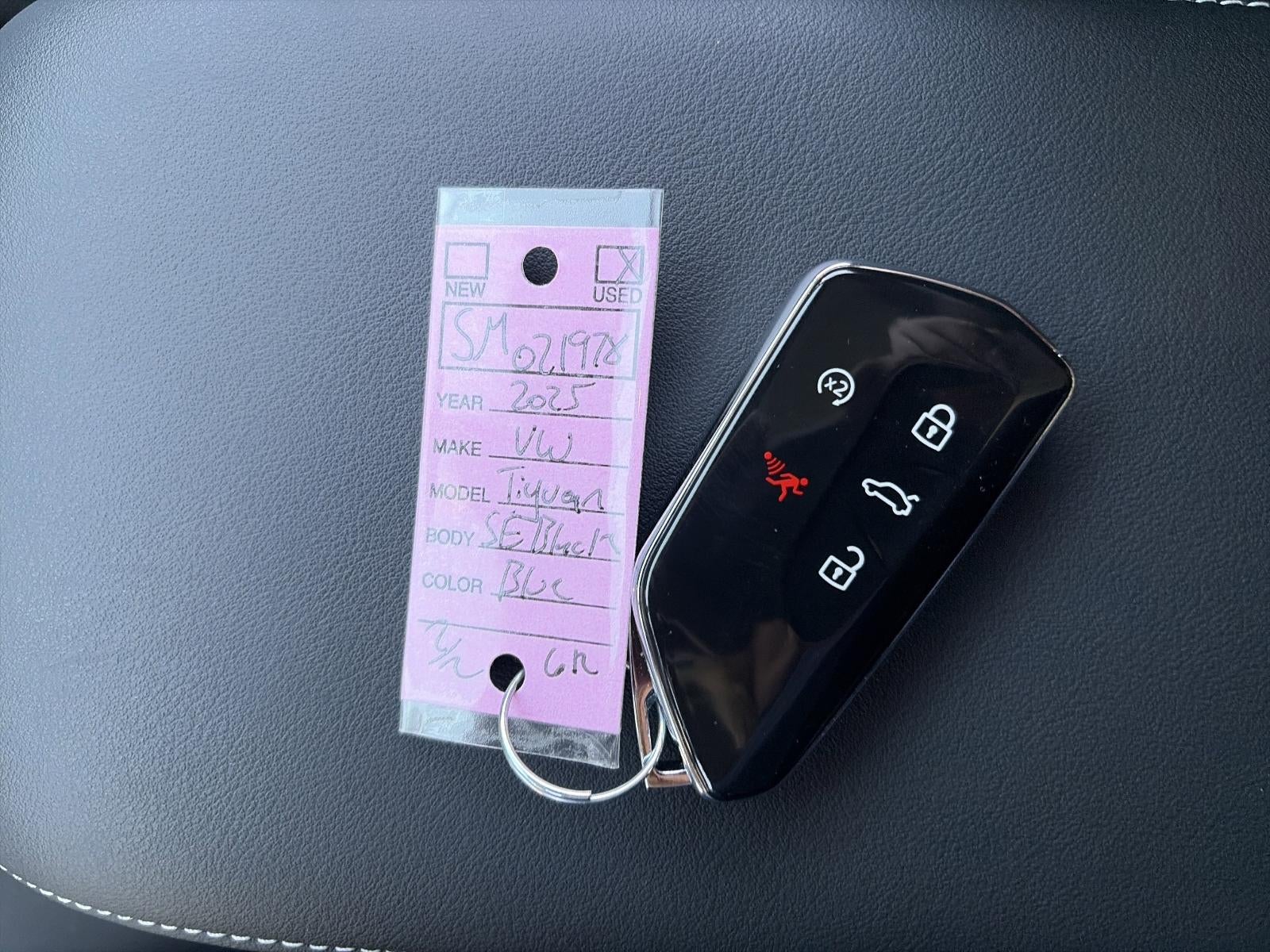 2025 Volkswagen Tiguan 2.0T SE R-Line Black 4MOTION