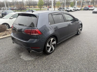 2018 Volkswagen Golf GTI 2.0T SE Manual