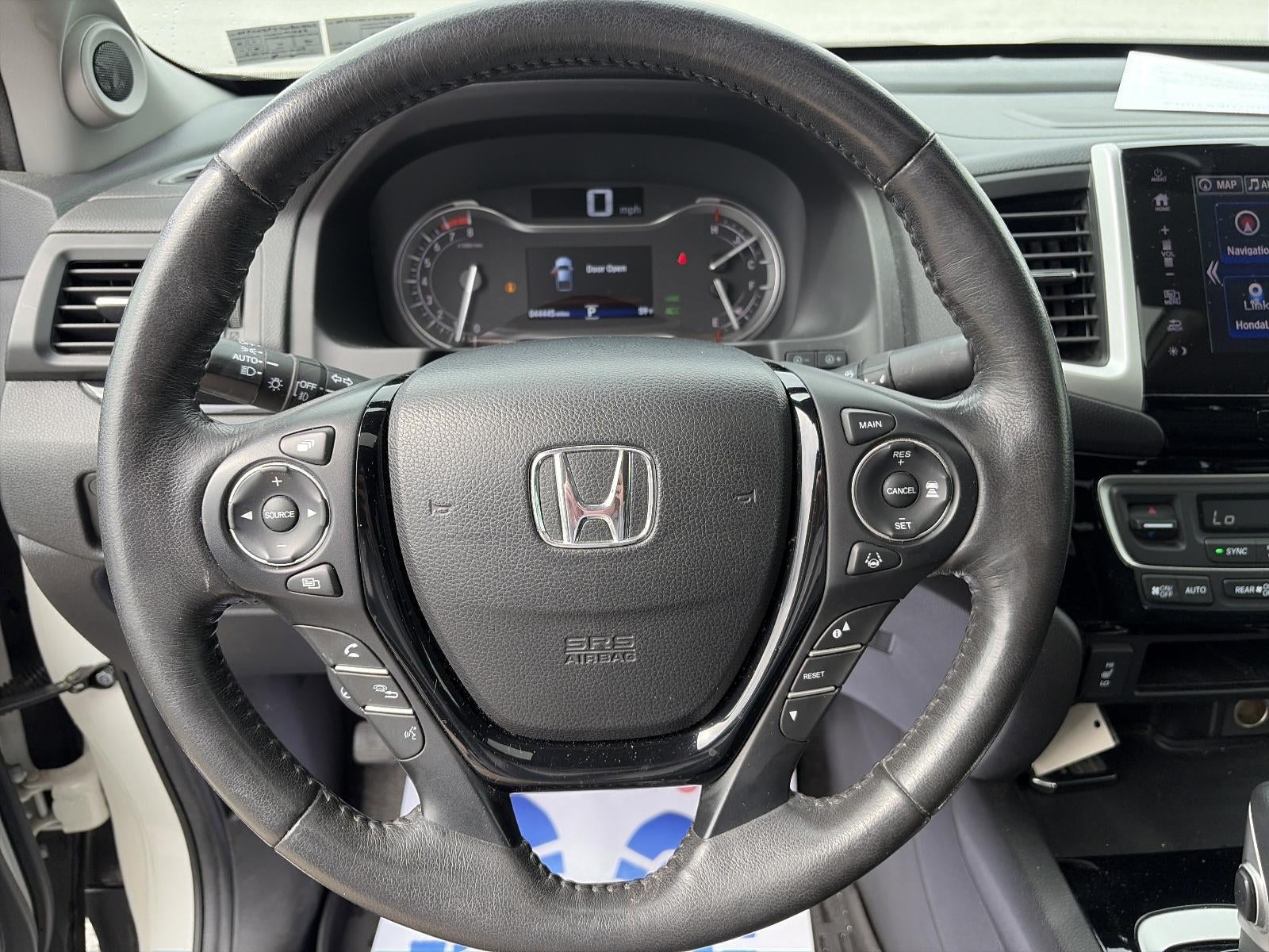 2019 Honda Ridgeline RTL-E AWD