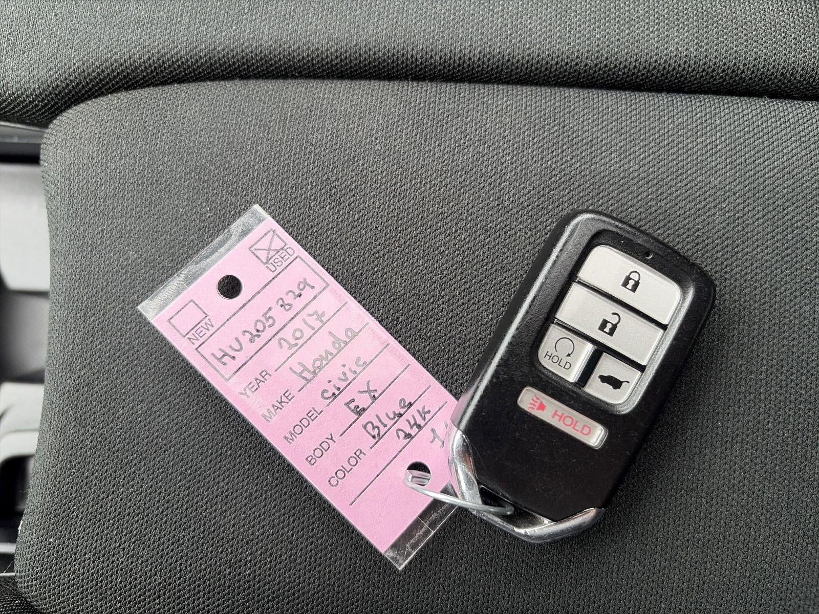 2017 Honda Civic Hatchback EX CVT
