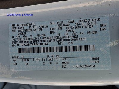 2023 Ford Super Duty F-250 SRW LARIAT 4WD Crew Cab 6.75' Box