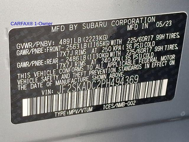 2023 Subaru Forester Premium CVT