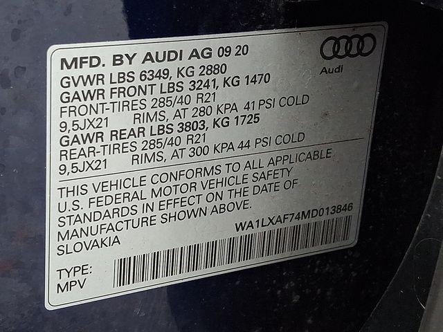 2021 Audi Q7 Premium Plus 55 TFSI quattro