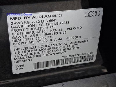 2023 Audi Q4 e-tron Prestige 50 quattro