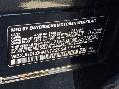 2021 BMW X1 xDrive28i Sports Activity Vehicle