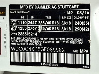 2016 Mercedes-Benz GLC GLC 300 4MATIC® SUV