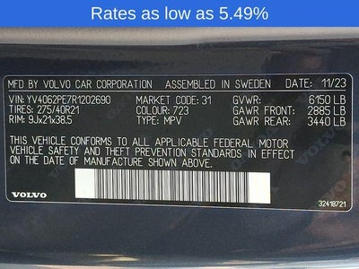 2024 Volvo XC90 B6 AWD Plus Bright Theme 7P