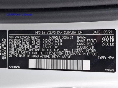2021 Volvo XC60 T5 AWD Momentum