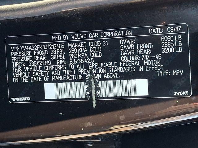 2018 Volvo XC90 T6 AWD 7-Passenger Momentum